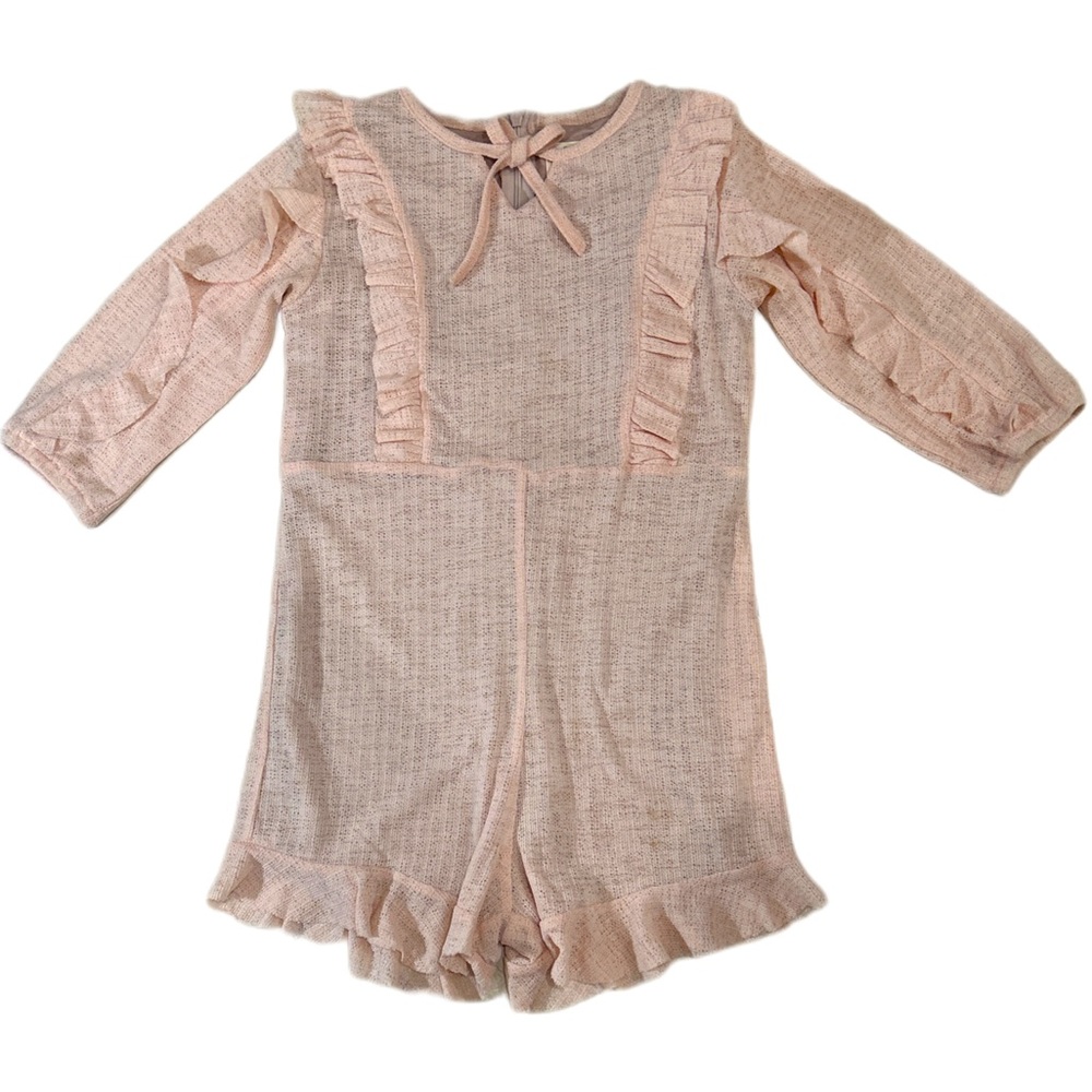 Joyfolie Mia Joy Girls Blush Romper Size 8 NWT